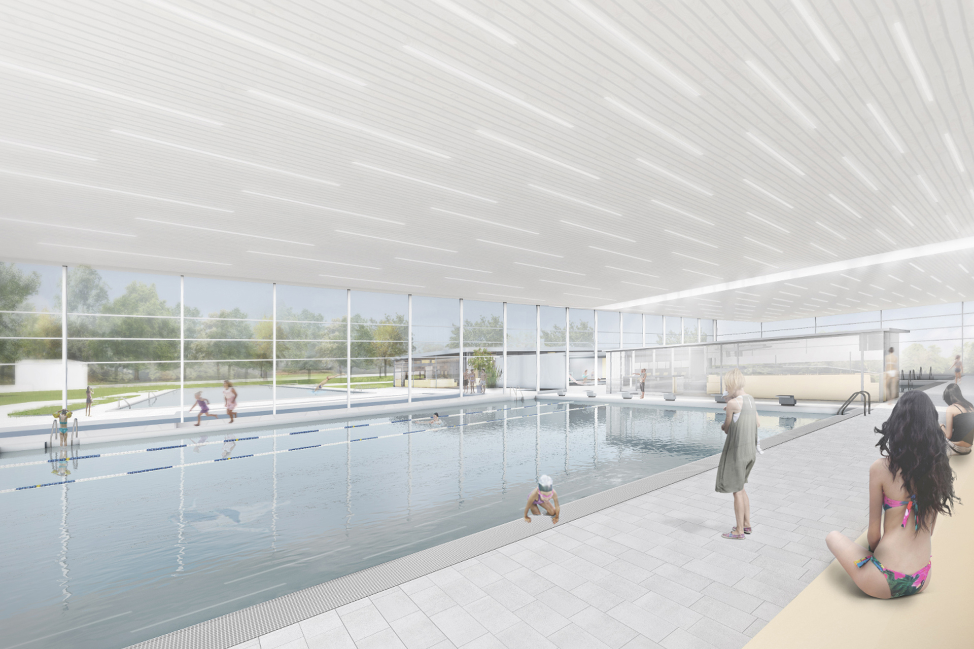 Neubau Schwimmsportzentrum Chemnitz-Bernsdorf