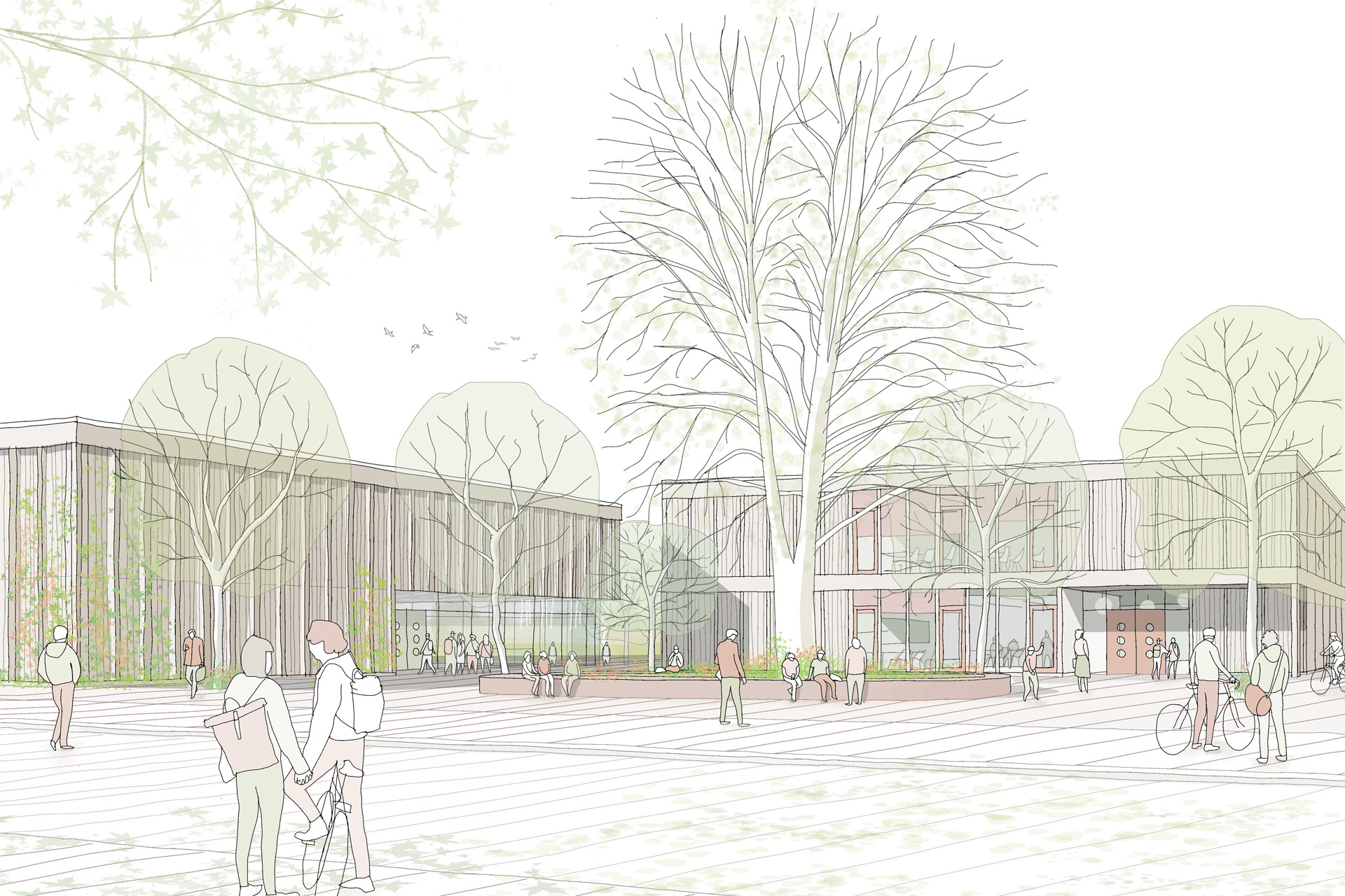 Erweiterung und Neubau Sporthalle